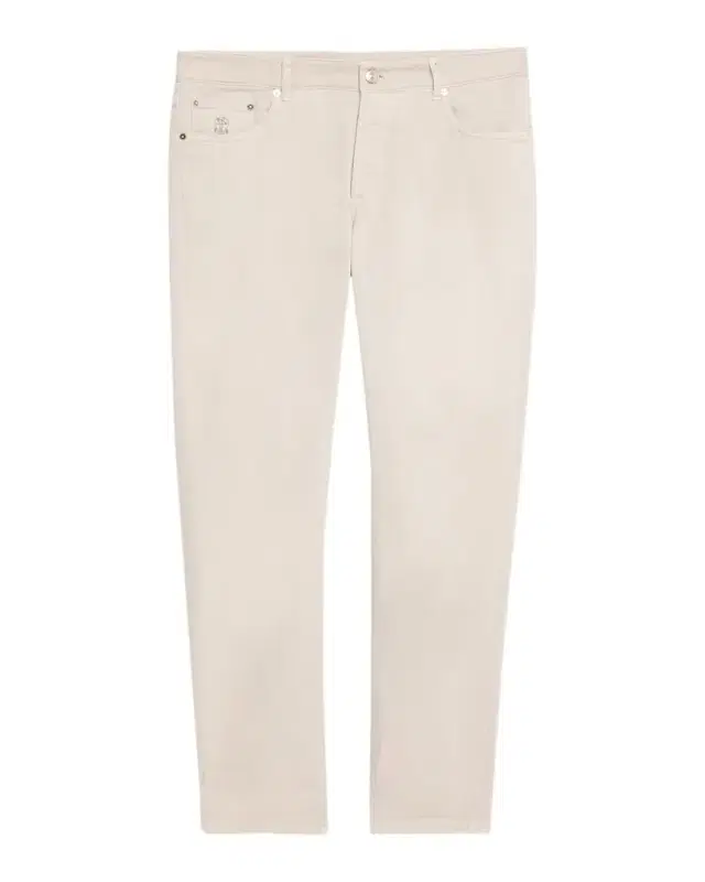 Brunello Cucinelli Men's Garment-Dyed Cotton Five-Pocket Pants