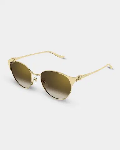 Cartier Panthère de 53mm Cat-Eye Sunglasses | Thumbnail 2