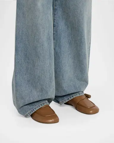 Loewe Toggle Leather Loafers | Thumbnail 2 Loewe Toggle Leather Loafers | Thumbnail 2