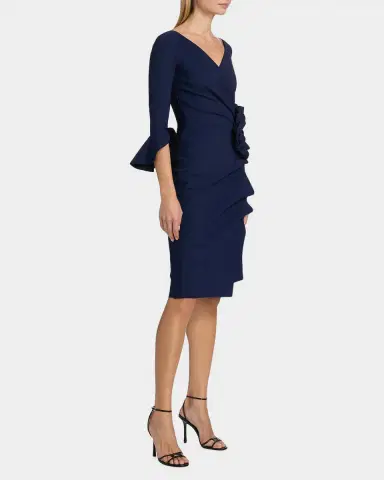 Chiara Boni La Petite Robe Triana Sequin Rosette Bodycon Dress | Thumbnail 7 Chiara Boni La Petite Robe Triana Sequin Rosette Bodycon Dress | Thumbnail 7