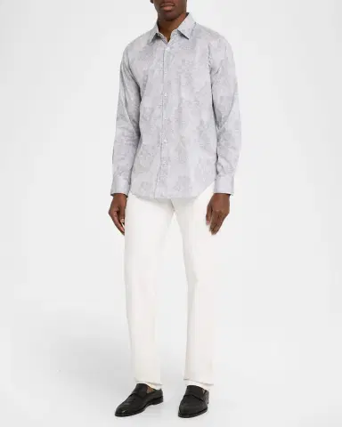 Robert Graham Men's Lexington Maxi-Floral Sport Shirt | Thumbnail 2
