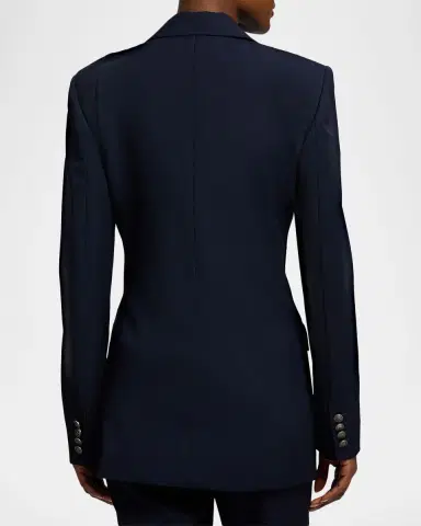 Ralph Lauren Collection Ramona Grain De Poudre Jacket | Thumbnail 3