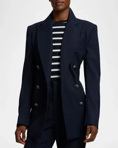 Ralph Lauren Collection Ramona Grain De Poudre Jacket | Thumbnail 4