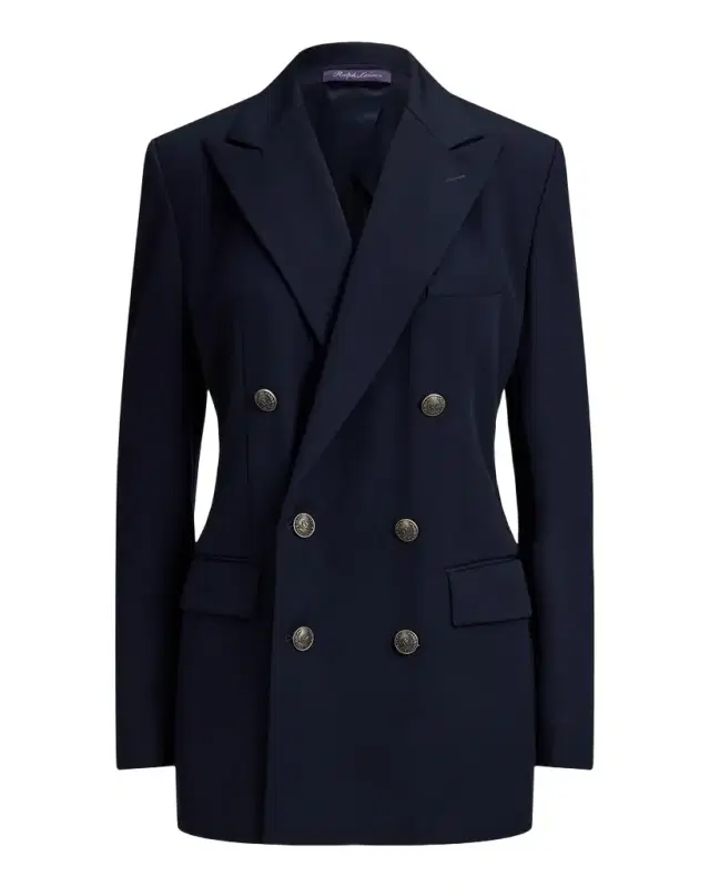 Ralph Lauren Collection Ramona Grain De Poudre Jacket