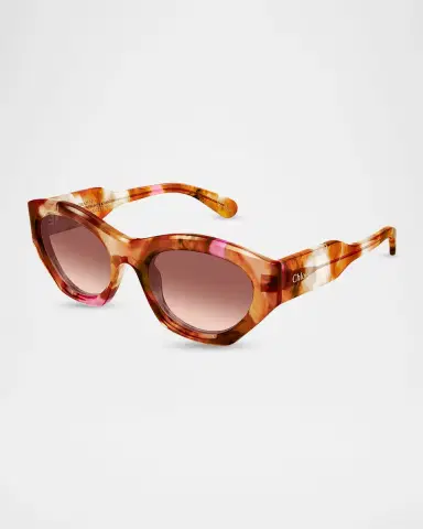 Chloé Gayia 53mm Acetate Cat-Eye Sunglasses | Thumbnail 2
