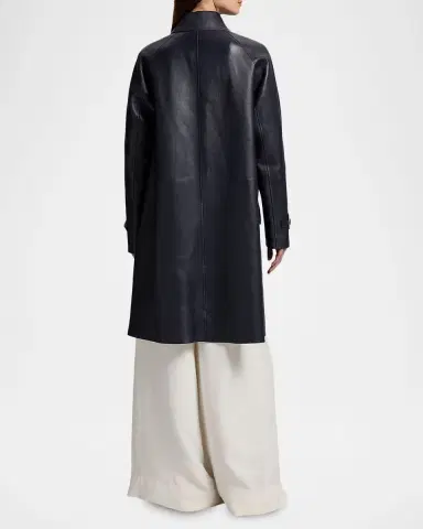 Ralph Lauren Collection Ottis Lambskin Balmacaan Coat | Thumbnail 2 Ralph Lauren Collection Ottis Lambskin Balmacaan Coat | Thumbnail 2