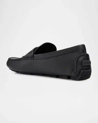 Gucci Men's Leather Moc-Toe Drivers | Thumbnail 2 Gucci Men's Leather Moc-Toe Drivers | Thumbnail 2
