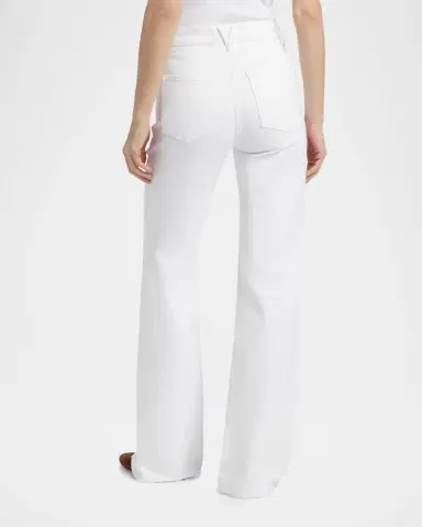 Veronica Beard Crosbie High-Rise Wide-Leg Jeans | Thumbnail 3