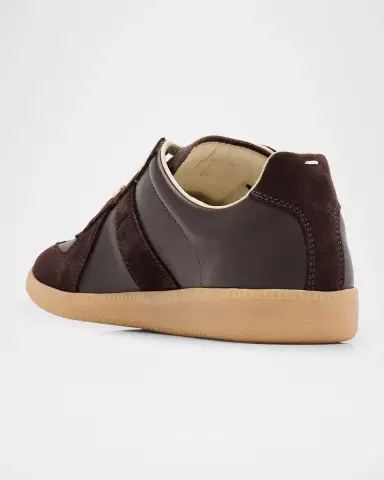 Maison Margiela Replica Suede & Leather Sneakers | Thumbnail 4 Maison Margiela Replica Suede & Leather Sneakers | Thumbnail 4