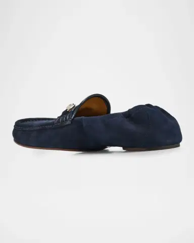 Gucci Men's Horsebit 1953 Suede Moc-Toe Loafers | Thumbnail 2 Gucci Men's Horsebit 1953 Suede Moc-Toe Loafers | Thumbnail 2