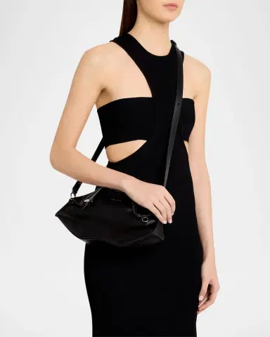 Alexander McQueen Manta Sculptural Smooth Leather Clutch Bag | Thumbnail 2 Alexander McQueen Manta Sculptural Smooth Leather Clutch Bag | Thumbnail 2