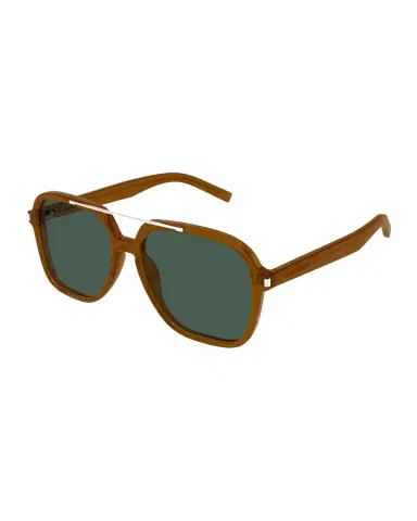 Saint Laurent 58mm Acetate Aviator Sunglasses | Thumbnail 1