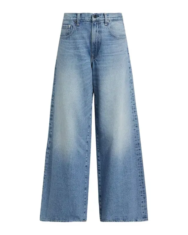 TWP Tiny Dancer Wide-Leg Jeans