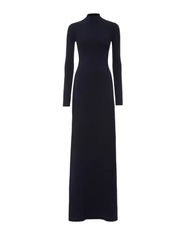 Lorina Stretch Silk Jersey Day Dress