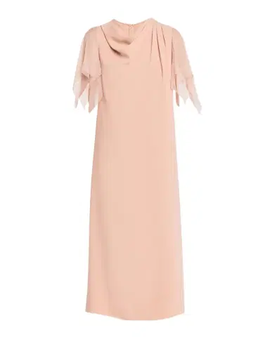 Valentino Garavani Campiona Draped Silk Dress | Thumbnail 1 Valentino Garavani Campiona Draped Silk Dress | Thumbnail 1