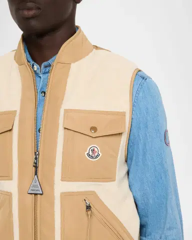 Moncler Men's Karakai Teddy Down Vest | Thumbnail 5 Moncler Men's Karakai Teddy Down Vest | Thumbnail 5