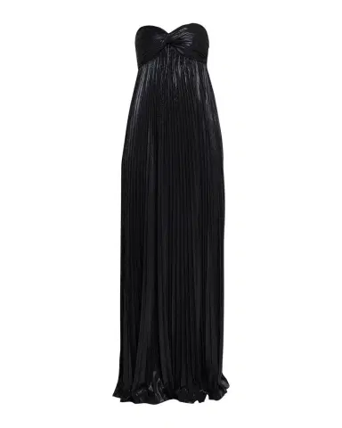 Retrofête Zoa Strapless Lamé Twisted-Bodice Gown | Thumbnail 1 Retrofête Zoa Strapless Lamé Twisted-Bodice Gown | Thumbnail 1