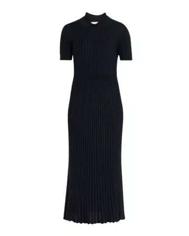 Gabriela Hearst Amor Polo Ribbed Cashmere Dress | Thumbnail 1