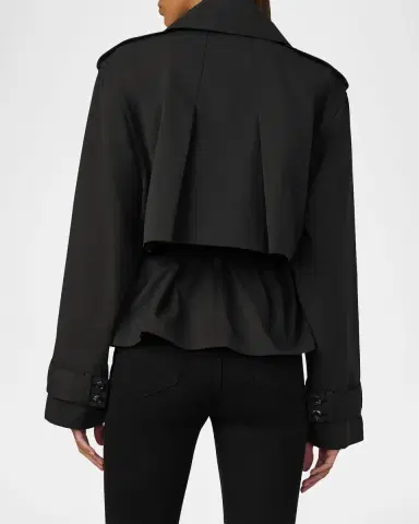 Joe 's Jeans Liz Cropped Trench Coat | Thumbnail 3