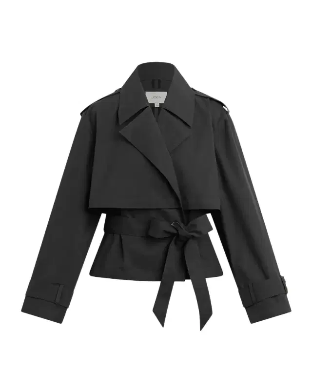 Joe 's Jeans Liz Cropped Trench Coat