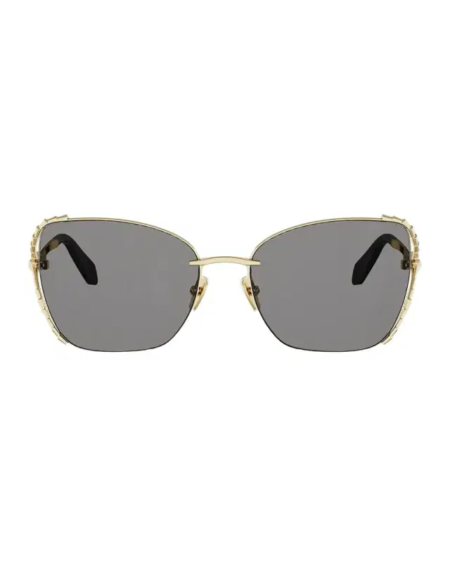 BVLGARI Serpenti Viper 56mm Butterfly Sunglasses