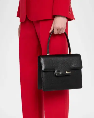 Tom Ford Aube Small Leather Top-Handle Bag | Thumbnail 2 Tom Ford Aube Small Leather Top-Handle Bag | Thumbnail 2