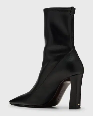 Giuseppe Zanotti Barbaro Stretch Leather Ankle Booties | Thumbnail 2