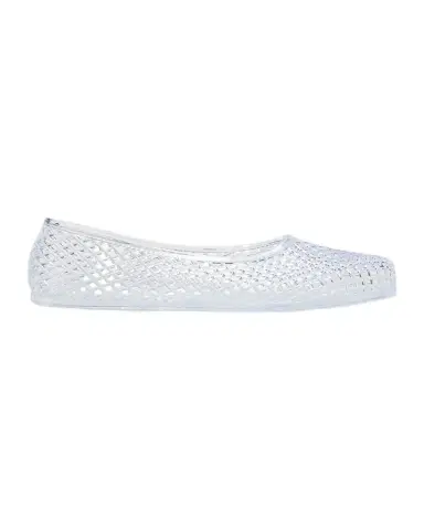 Ancient Greek Sandals Iro Transparent Jelly Ballerina Flats | Thumbnail 1