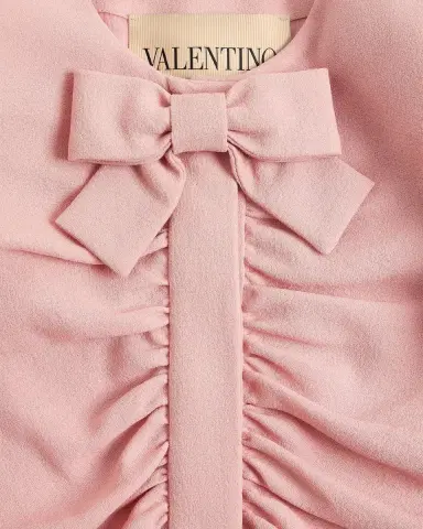Valentino Garavani Metallic Floral Jacquard Cowl-Neck Top | Thumbnail 6