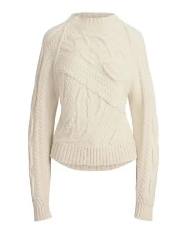 Ralph Lauren Collection Cable-Knit Cashmere Crewneck Sweater | Thumbnail 1 Ralph Lauren Collection Cable-Knit Cashmere Crewneck Sweater | Thumbnail 1