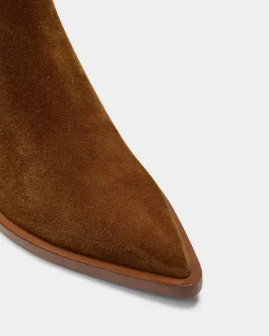 Gianvito Rossi Wylie Suede Western Chelsea Booties | Thumbnail 5