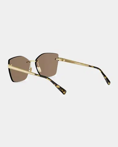 BVLGARI Tubogas 59mm Metal Square Sunglasses | Thumbnail 2 BVLGARI Tubogas 59mm Metal Square Sunglasses | Thumbnail 2