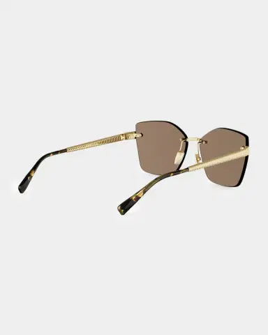 BVLGARI Tubogas 59mm Metal Square Sunglasses | Thumbnail 6 BVLGARI Tubogas 59mm Metal Square Sunglasses | Thumbnail 6