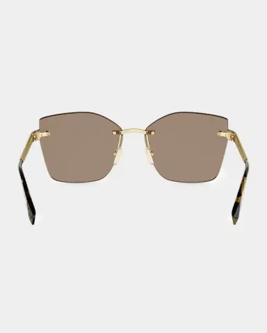 BVLGARI Tubogas 59mm Metal Square Sunglasses | Thumbnail 7 BVLGARI Tubogas 59mm Metal Square Sunglasses | Thumbnail 7