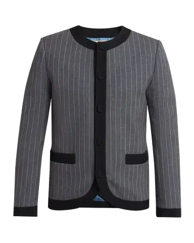 Valentino Garavani Men's Pinstripe Wool Jacket | Thumbnail 1