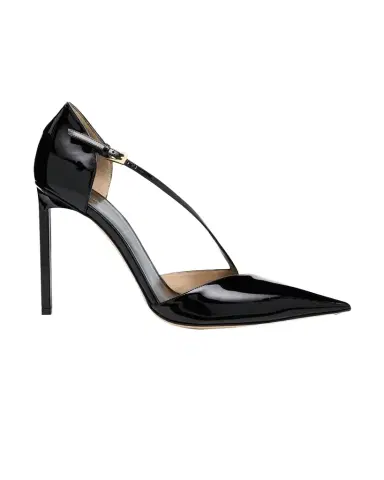 Tom Ford 100mm Queen Anne Patent Leather Pumps | Thumbnail 1