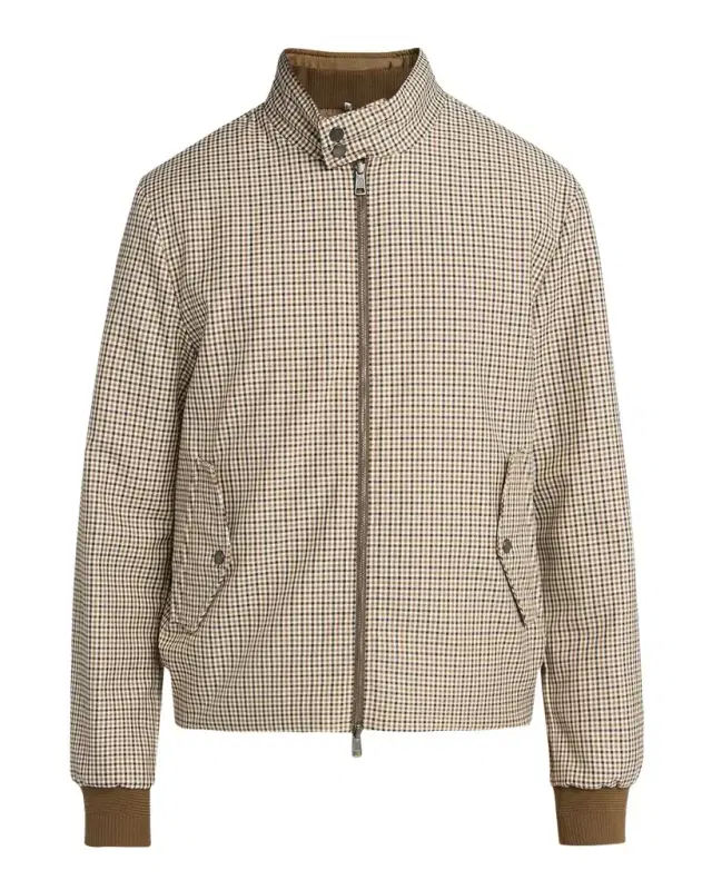 Moncler Men 's Almogordo Down Check Jacket
