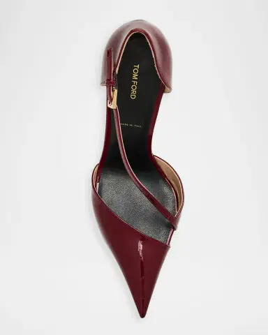 Tom Ford 100mm Queen Anne Patent Leather Pumps | Thumbnail 6 Tom Ford 100mm Queen Anne Patent Leather Pumps | Thumbnail 6