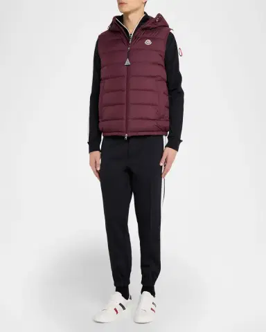 Moncler Men's Hooded Down Vest | Thumbnail 2