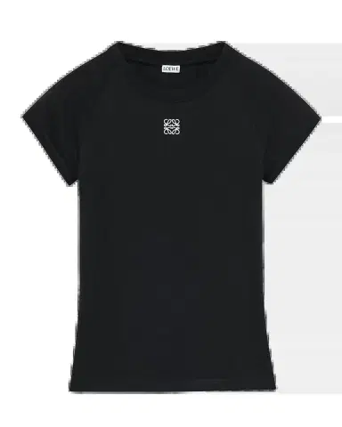 Loewe Ribbed Anagram Short-Sleeve Tee | Thumbnail 2 Loewe Ribbed Anagram Short-Sleeve Tee | Thumbnail 2