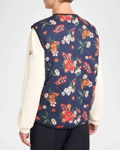 Moncler Men 's Archivio Reversible Down Vest | Thumbnail 3