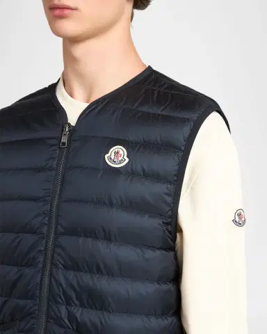 Moncler Men 's Archivio Reversible Down Vest | Thumbnail 5