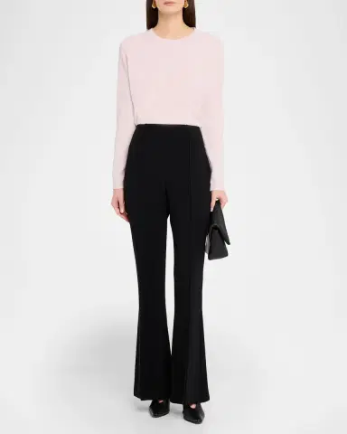 Co Long-Sleeve Cashmere Crewneck Sweater | Thumbnail 2 Co Long-Sleeve Cashmere Crewneck Sweater | Thumbnail 2