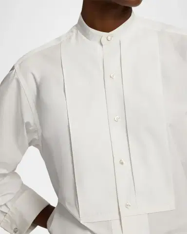 Ralph Lauren Collection Kirstin Cotton Broadcloth Shirt | Thumbnail 5 Ralph Lauren Collection Kirstin Cotton Broadcloth Shirt | Thumbnail 5