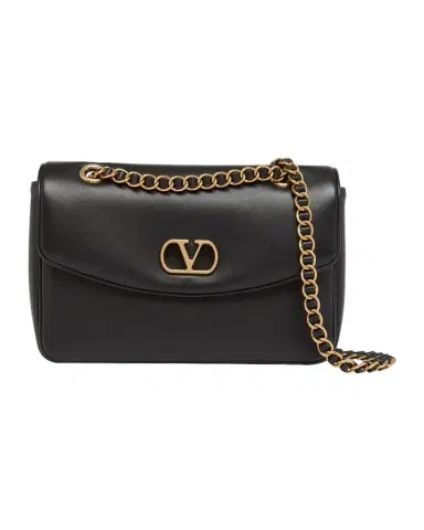 Valentino Garavani Medium Leather VLogo Shoulder Bag | Thumbnail 1 Valentino Garavani Medium Leather VLogo Shoulder Bag | Thumbnail 1
