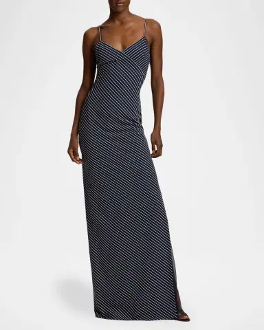 Ralph Lauren Collection Caitlin Sequined Gabardine Evening Dress | Thumbnail 2 Ralph Lauren Collection Caitlin Sequined Gabardine Evening Dress | Thumbnail 2