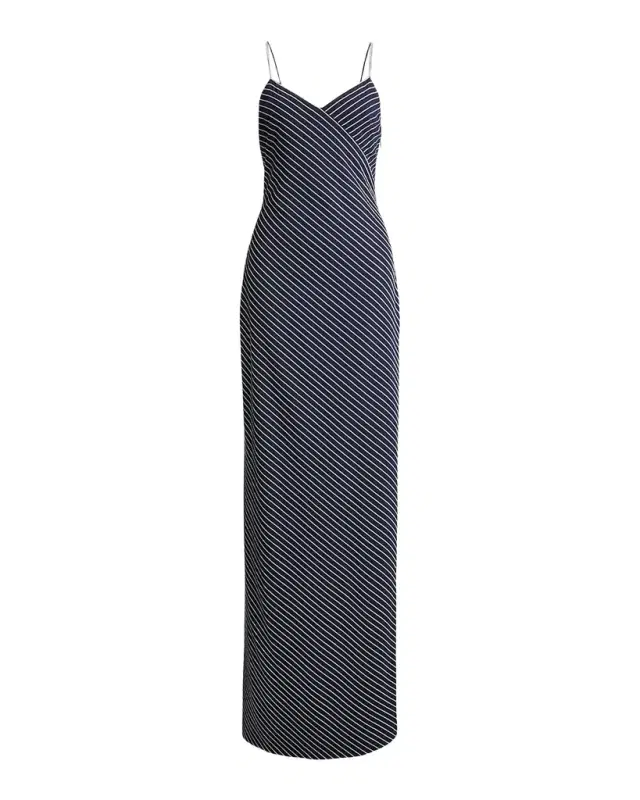 Ralph Lauren Collection Caitlin Sequined Gabardine Evening Dress