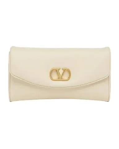 Valentino Garavani Small VLogo Leather Shoulder Bag | Thumbnail 1 Valentino Garavani Small VLogo Leather Shoulder Bag | Thumbnail 1