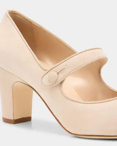 Manolo Blahnik Campariba Kid Suede Pumps | Thumbnail 4