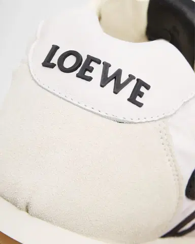 Loewe Ballet Runner 2.0 Nylon and Calfskin Low-Top Sneakers | Thumbnail 3